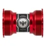 Chris King Threadfit 47 30i Vevlagerskoppar, Red, 68/73/83/86/92mm