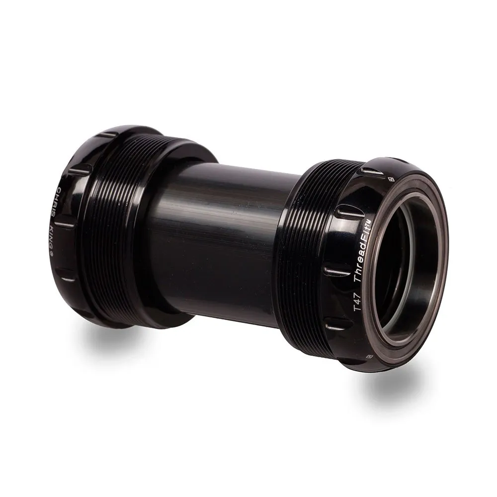 Chris King Threadfit T47 30x Vevlagerskoppar, Black, 68/73mm