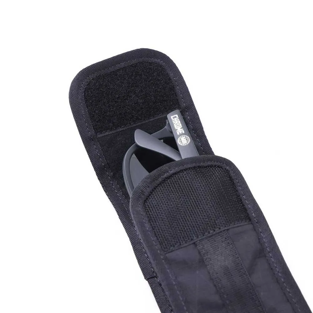 Chrome Glasögonfodral, Black x, One Size