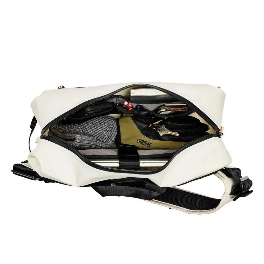 Chrome Kadet Max Vattentät Crossbody-väska, Future white, One Size