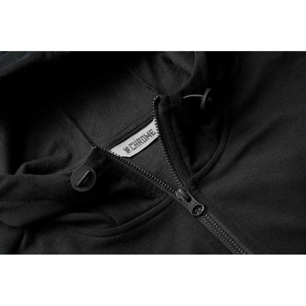 Chrome Merino Cobra 3.0 Sweatshirt Med Dragkedja Chrome Merino Cobra 3.0 Sweatshirt Med Dragkedja