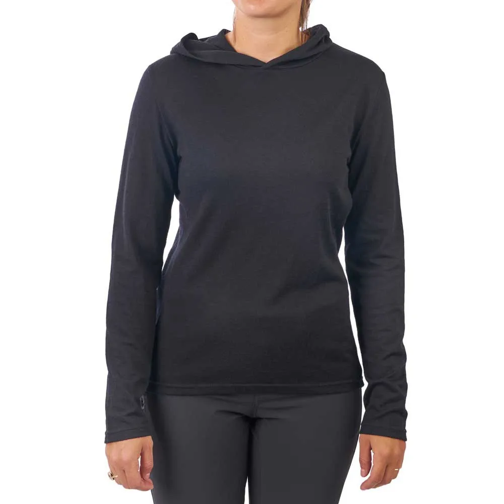Chrome Merino Hoodie T-shirt Med Lång ärm