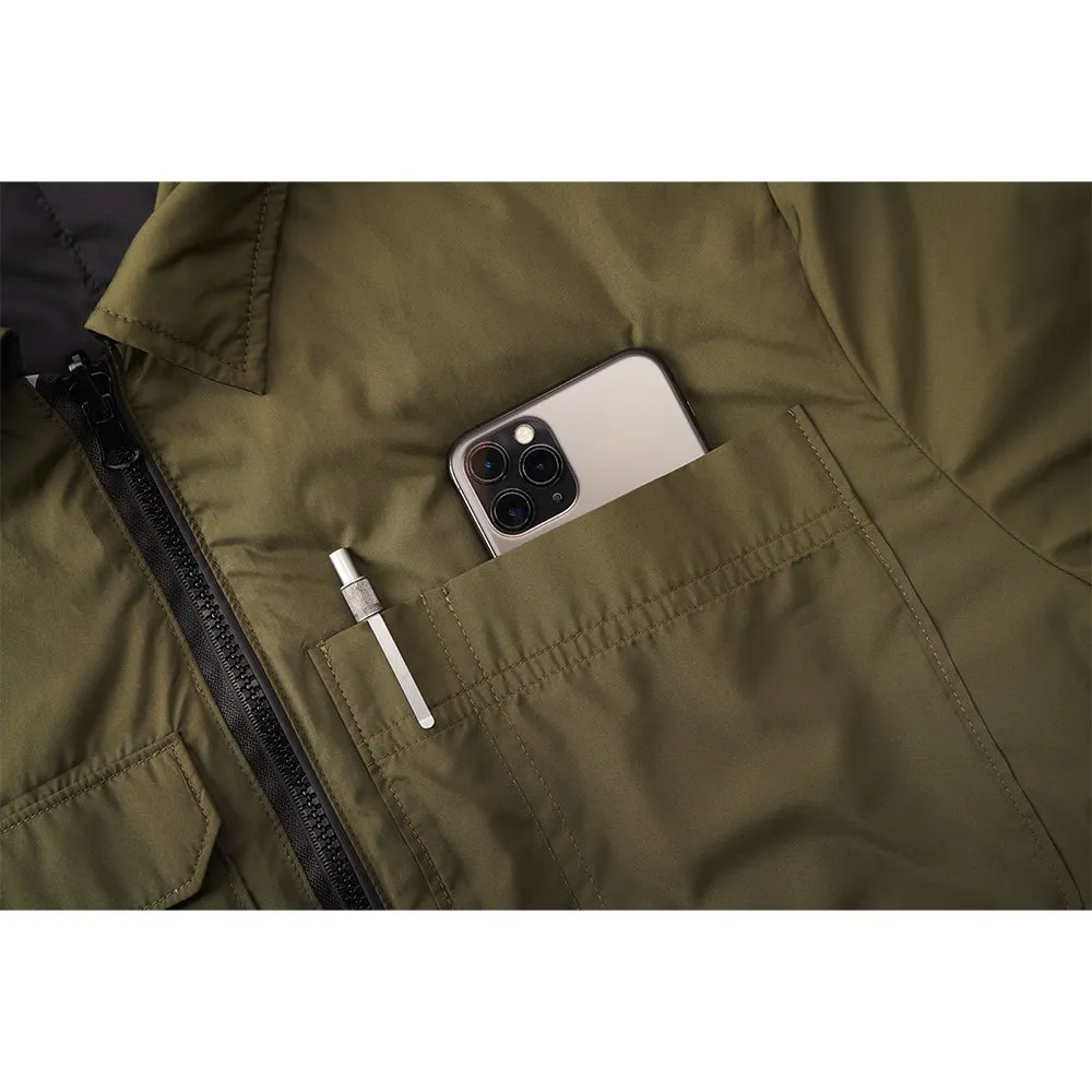 Chrome Two Way Insulated Jacka
