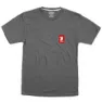 Chrome Vertical Red Logo T-shirt Med Korta ärmar
