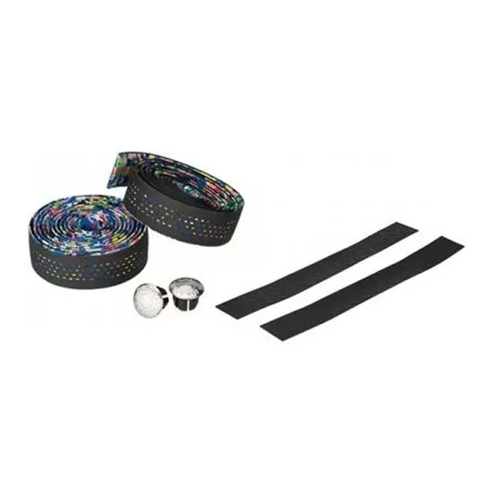Cinelli 3d Caleido Styrlinda, Black / caleido strip, One Size