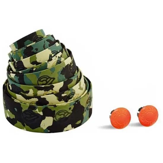 Cinelli Camouflage Lenkerband, Green, One Size