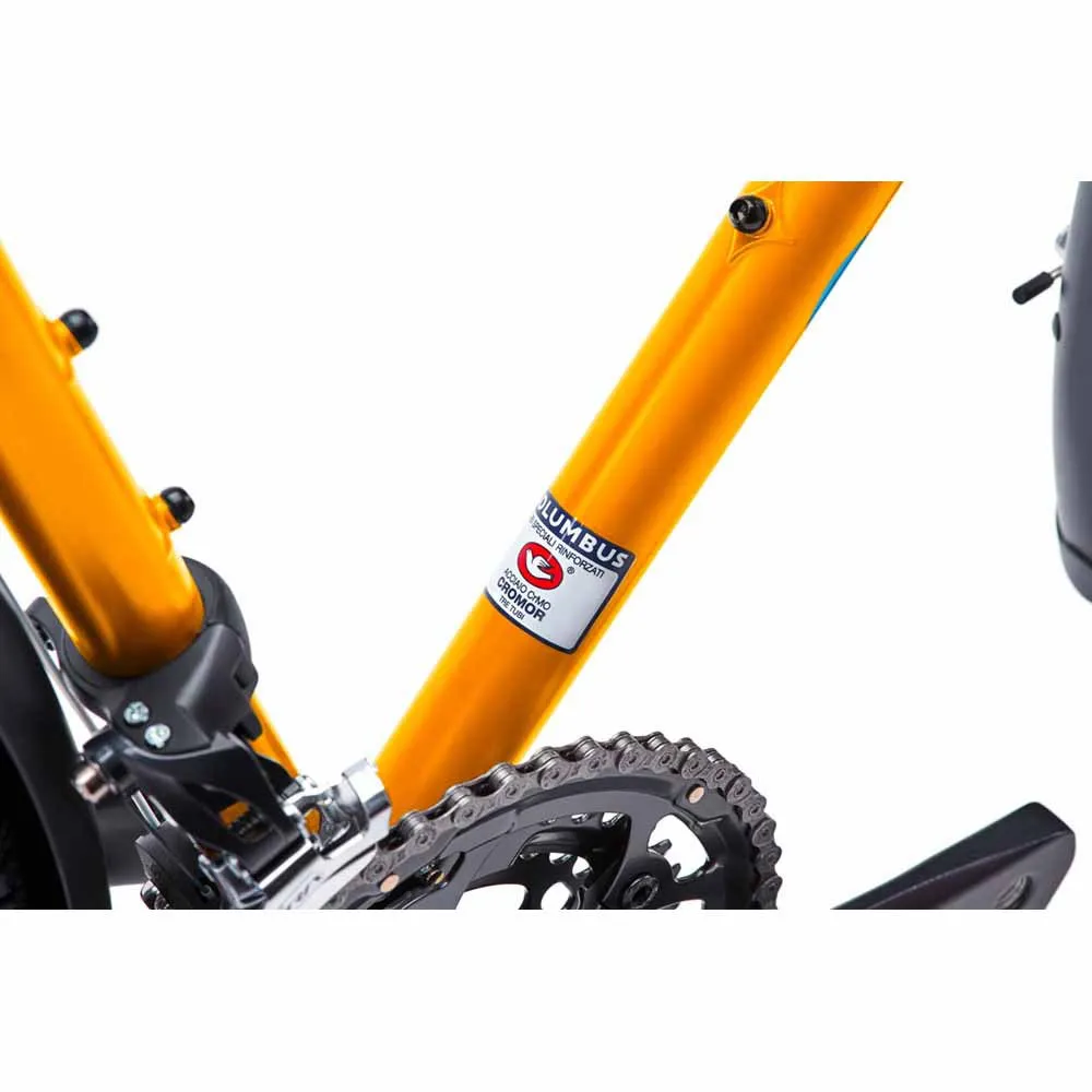Cinelli Hobootleg Easy Travel Shimano Sora 2023 Gravelcykel, Yellow line Cinelli Hobootleg Easy Travel Shimano Sora 2023 Gravelcykel, Yellow line