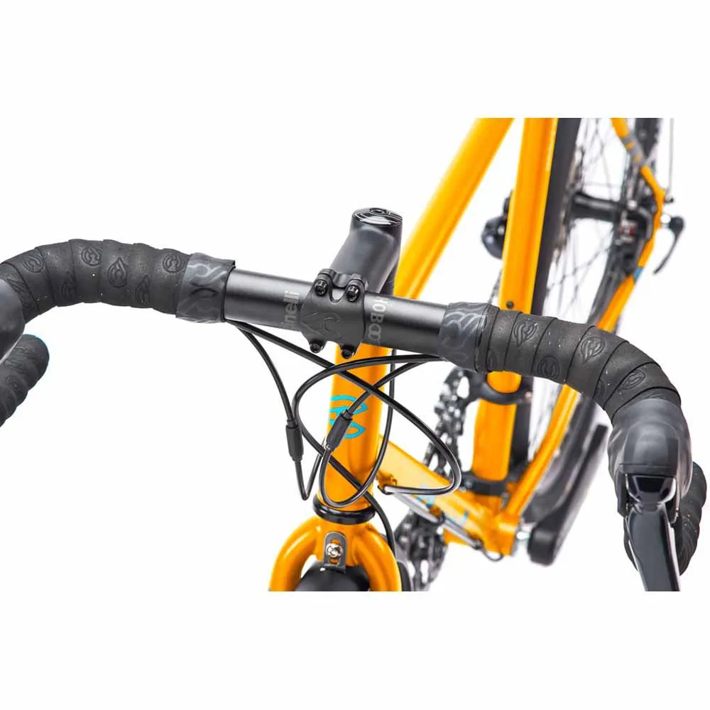 Cinelli Hobootleg Easy Travel Shimano Sora 2023 Gravelcykel, Yellow line Cinelli Hobootleg Easy Travel Shimano Sora 2023 Gravelcykel, Yellow line