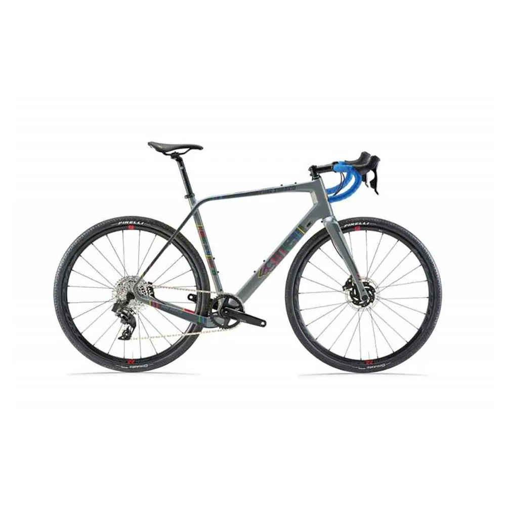 Cinelli King Zydeco Grx 2023 Gravelcykel, Grey rock Cinelli King Zydeco Grx 2023 Gravelcykel, Grey rock