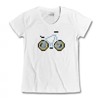 Cinelli Pixel Bike Lase T-shirt Med Korta ärmar
