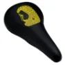 Cinelli Unicanitor Barry Mcgee Cykelsadel, Black / yellow, 140mm