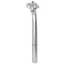 Cinelli Via Folli Sadelstolpe, Silver milky anodized, 250mm, 27.2mm