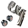Cinelli Zebra Ribbon Styrlinda, Black / white, One Size