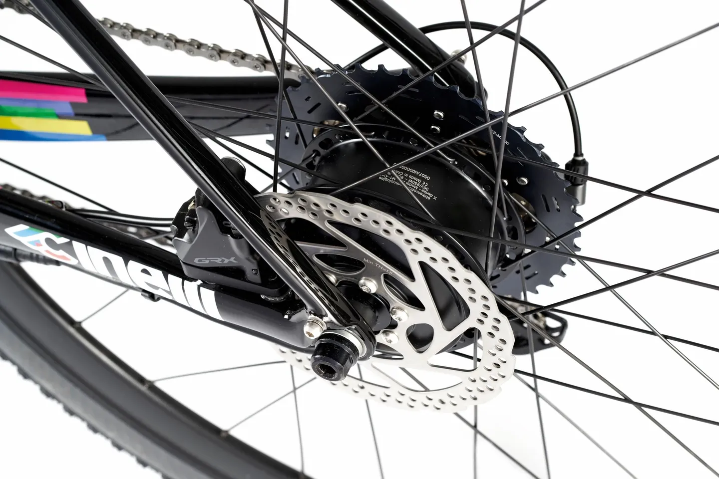 Cinelli Zydeco Electric Mud Elcykel, Svart, M