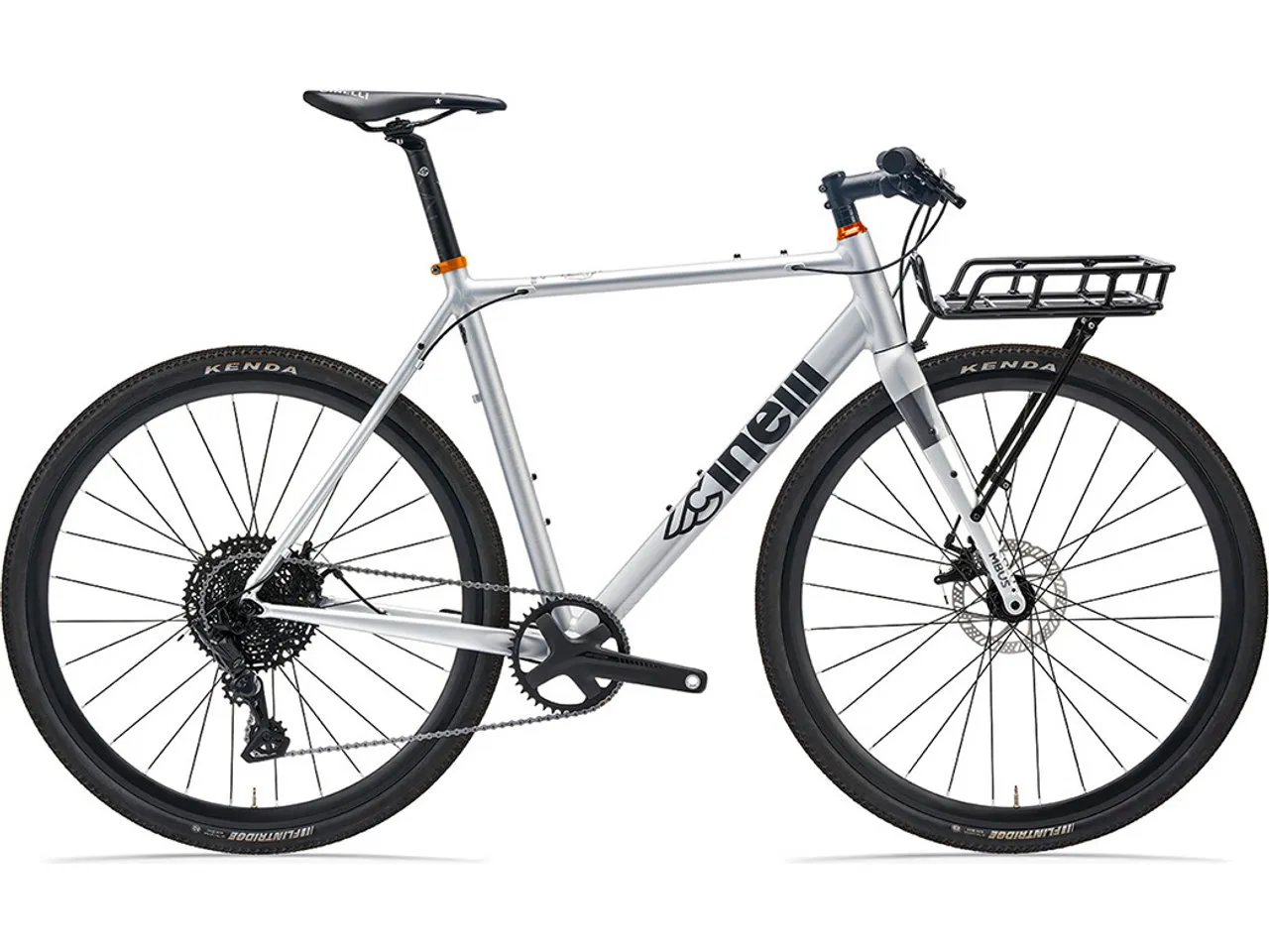 Cinelli Zydeco Silver Bootleg Fahrrad, Silver, S