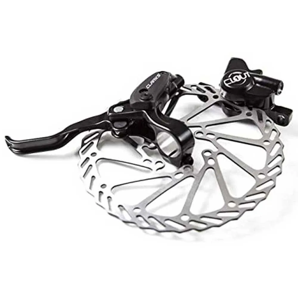 Clarks Clout 1 Post Mount Hydraulic Bromsklossar, Silver, 160mm