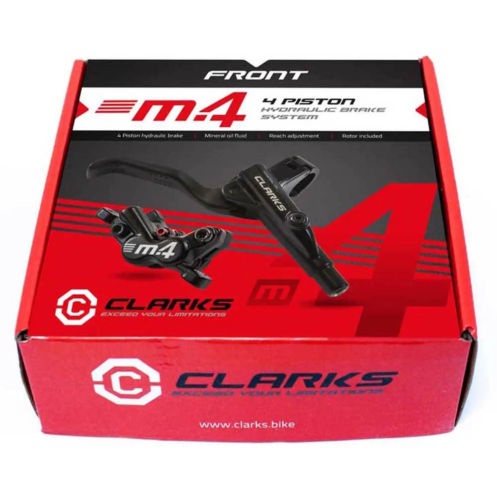 Clarks M4 Hydraulic Bromsklossar, Silver, 203mm Clarks M4 Hydraulic Bromsklossar, Silver, 203mm
