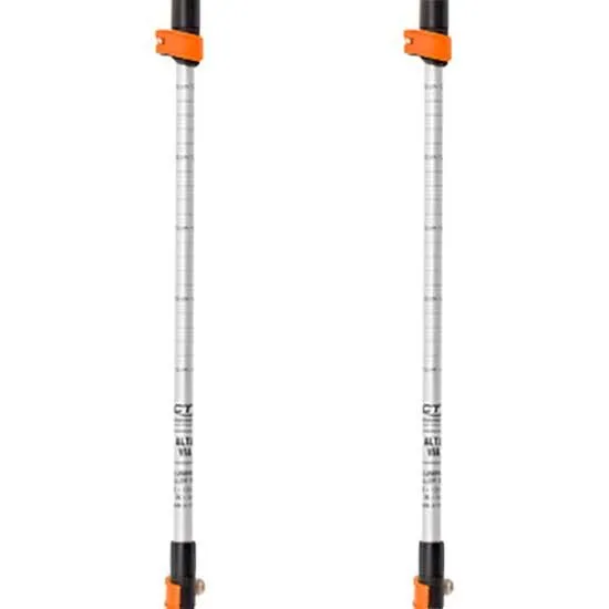 Climbing Technology Alta Via Stavar, Black / orange, 66-135cm