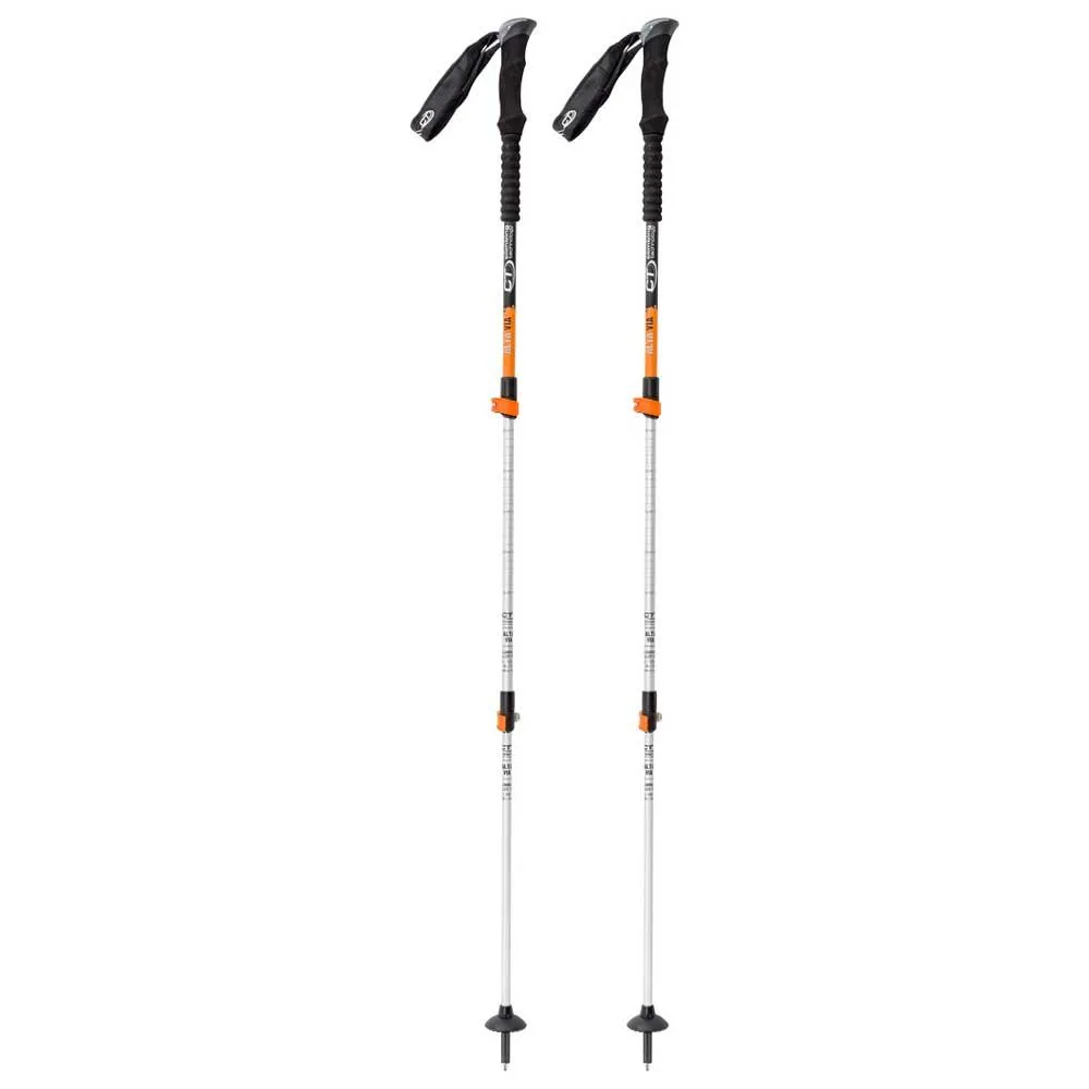 Climbing Technology Alta Via Stavar, Black / orange, 66-135cm