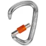 Climbing Technology Carabiner Quickdraw, Silver / orange, One Size