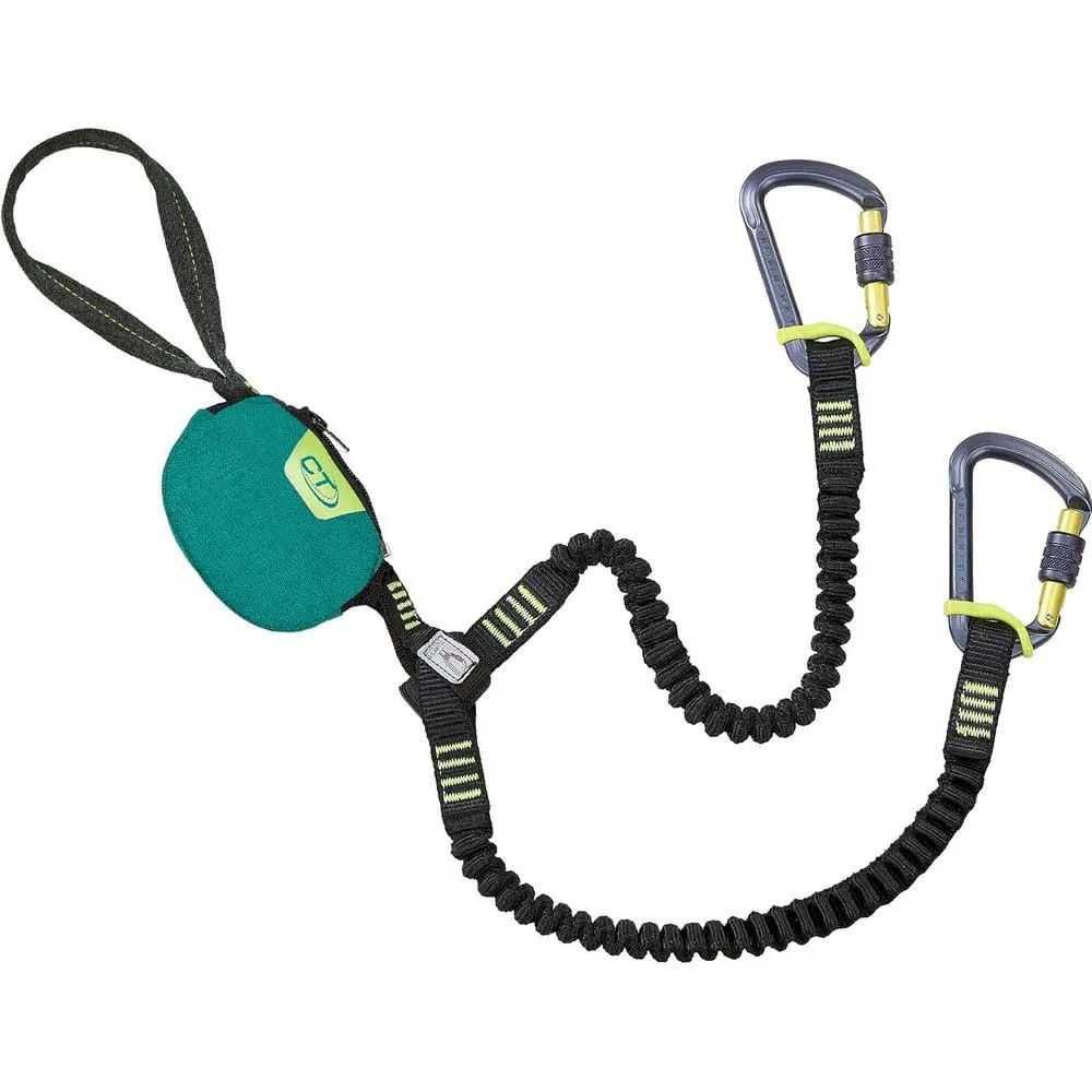 Climbing Technology Classic-k Compact Lanyards Och Energiabsorbenter, Red / black