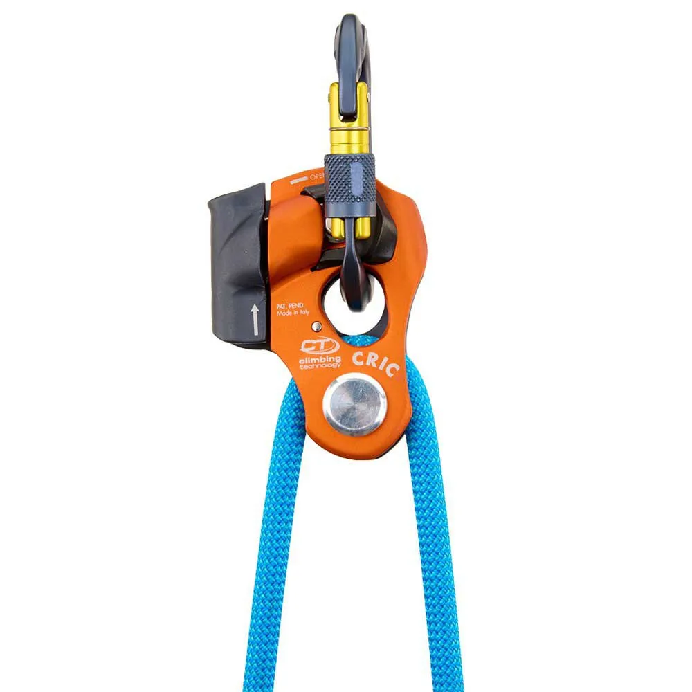 Climbing Technology Cric Talja, Anthracite / orange, One Size