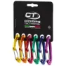 Climbing Technology Fly Weight Evo Karabinkrok 6 Enheter, Multicolor, One Size