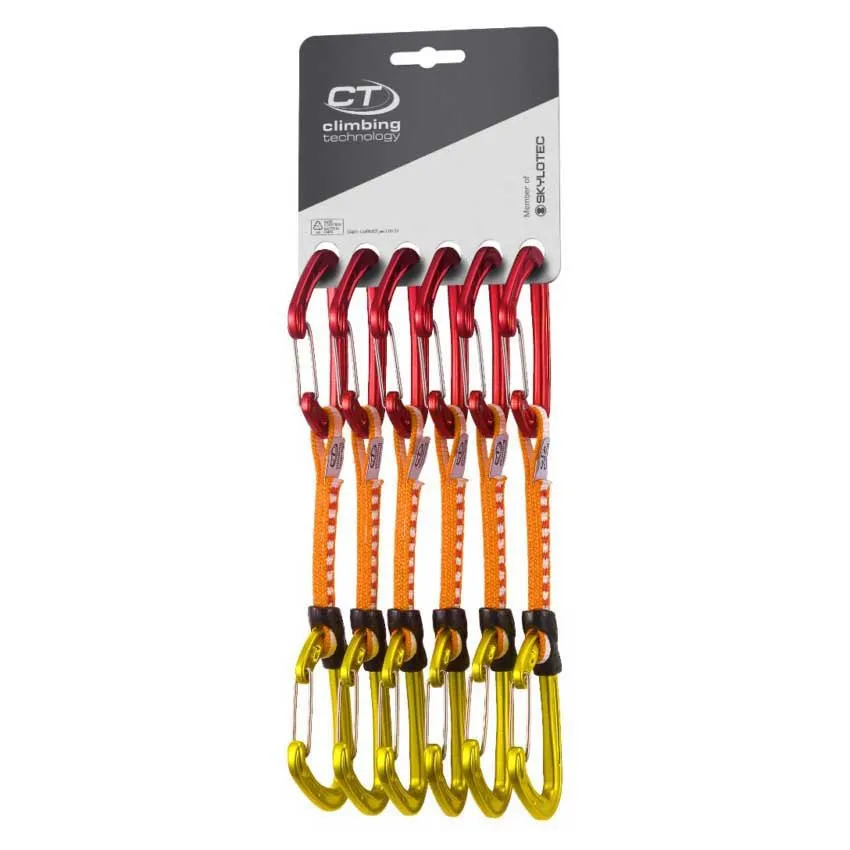 Climbing Technology Fly Weight Evo Set Ul Quickdraw 6 Enheter, Black, One Size