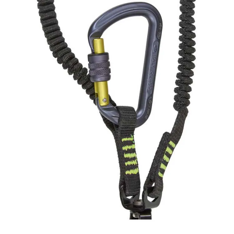 Climbing Technology Hook It Twist Lanyards Och Energiabsorbenter, Orange / black