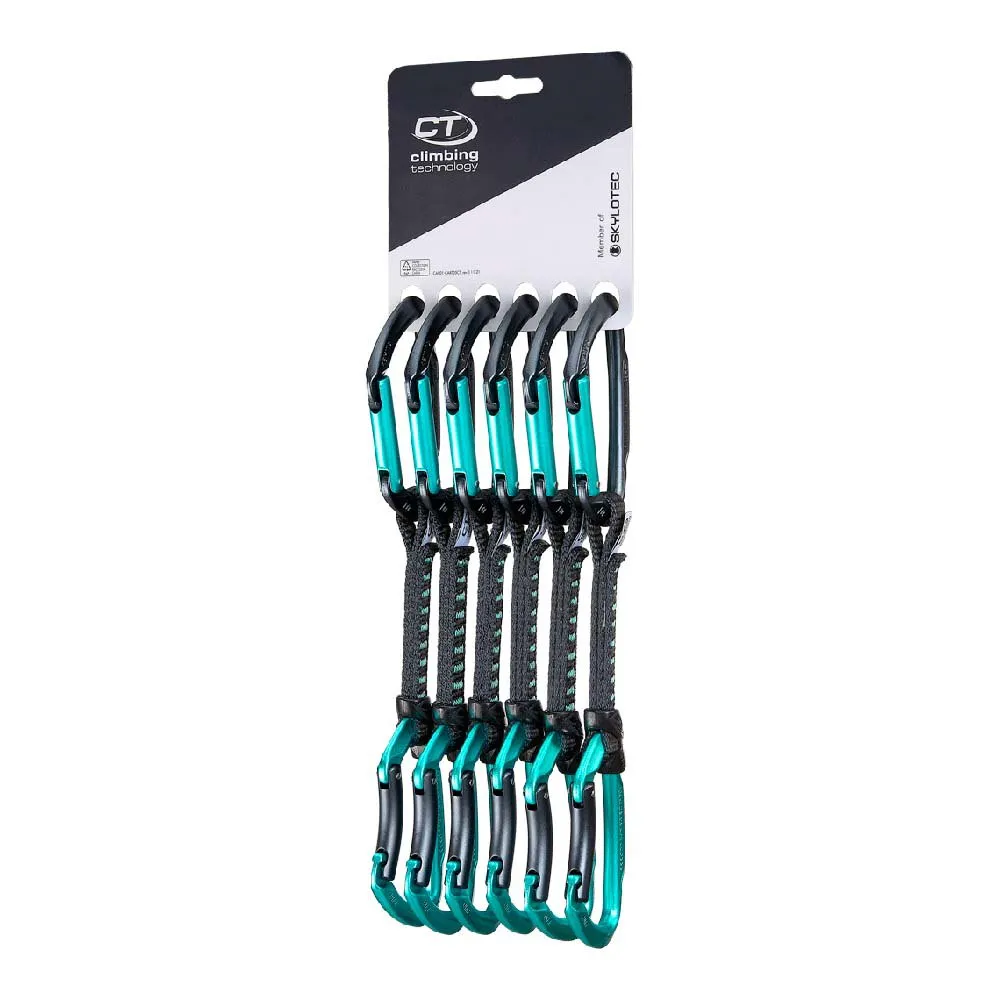 Climbing Technology Lime B Set Dy 11 Mm Quickdraw Climbing Technology Lime B Set Dy 11 Mm Quickdraw