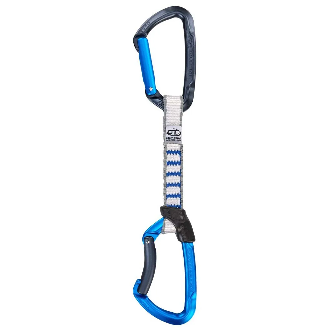 Climbing Technology Lime Set 17 Cm Ny Quickdraw, Anthracite / blue, One Size Climbing Technology Lime Set 17 Cm Ny Quickdraw, Anthracite / blue, One Size