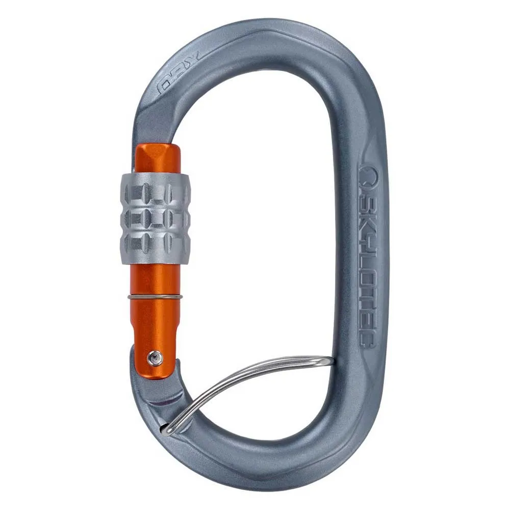 Climbing Technology Obx Sgl Karabinkrok, Titanium / grey / orange, One Size Climbing Technology Obx Sgl Karabinkrok, Titanium / grey / orange, One Size