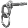 Climbing Technology Plate Kit Plata+bolt+1 Ring Säkringsbroms, Silver, 12-110mm