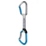 Climbing Technology Salto Set Ny Quickdraw, Titanium / electric blue, 12cm