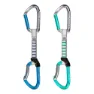 Climbing Technology Salto Set Ny Quickdraw, Titanium / electric blue, 12cm