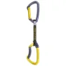 Climbing Technology Set Lime + Fixit 12 Cm Quickdraw, Anthracite / ocher / black, 12cm - S