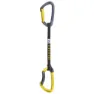 Climbing Technology Set Lime + Fixit 17 Cm Quickdraw, Anthracite / ocher / black, 17cm - S