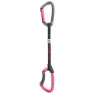 Climbing Technology Set Lime + Fixit Quickdraw, Anthacite / cyclamen / black, 17cm - S