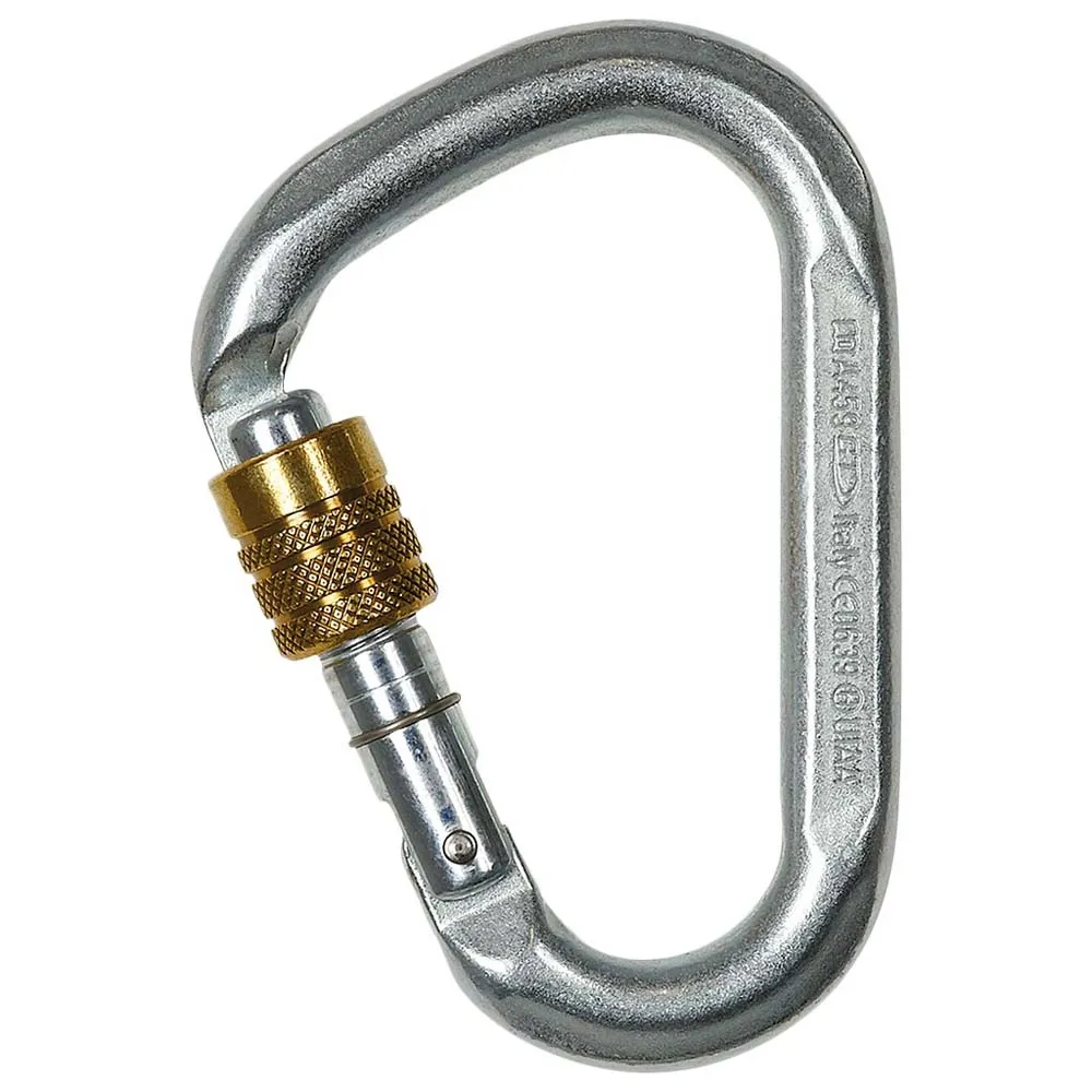 Climbing Technology Snappy Steel Sg Karabinkrok, Grey, One Size Climbing Technology Snappy Steel Sg Karabinkrok, Grey, One Size