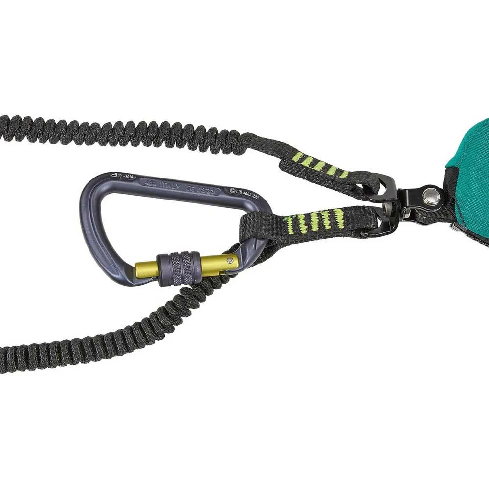 Climbing Technology Top Shell Twist Lanyards Och Energiabsorbenter, Red / black