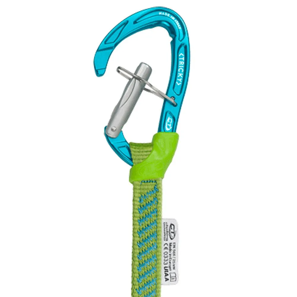 Climbing Technology Tricky Tool Quickdraw, Green / blue, 35cm Climbing Technology Tricky Tool Quickdraw, Green / blue, 35cm