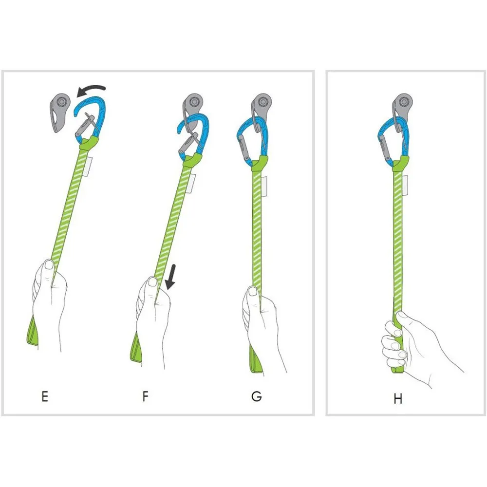 Climbing Technology Tricky Tool Quickdraw, Green / blue, 35cm Climbing Technology Tricky Tool Quickdraw, Green / blue, 35cm