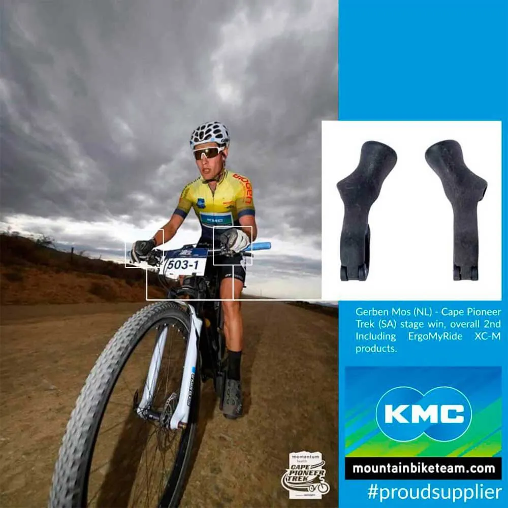 CloseTheGap Ergomyride Xc-m Styreändar, Black, One Size