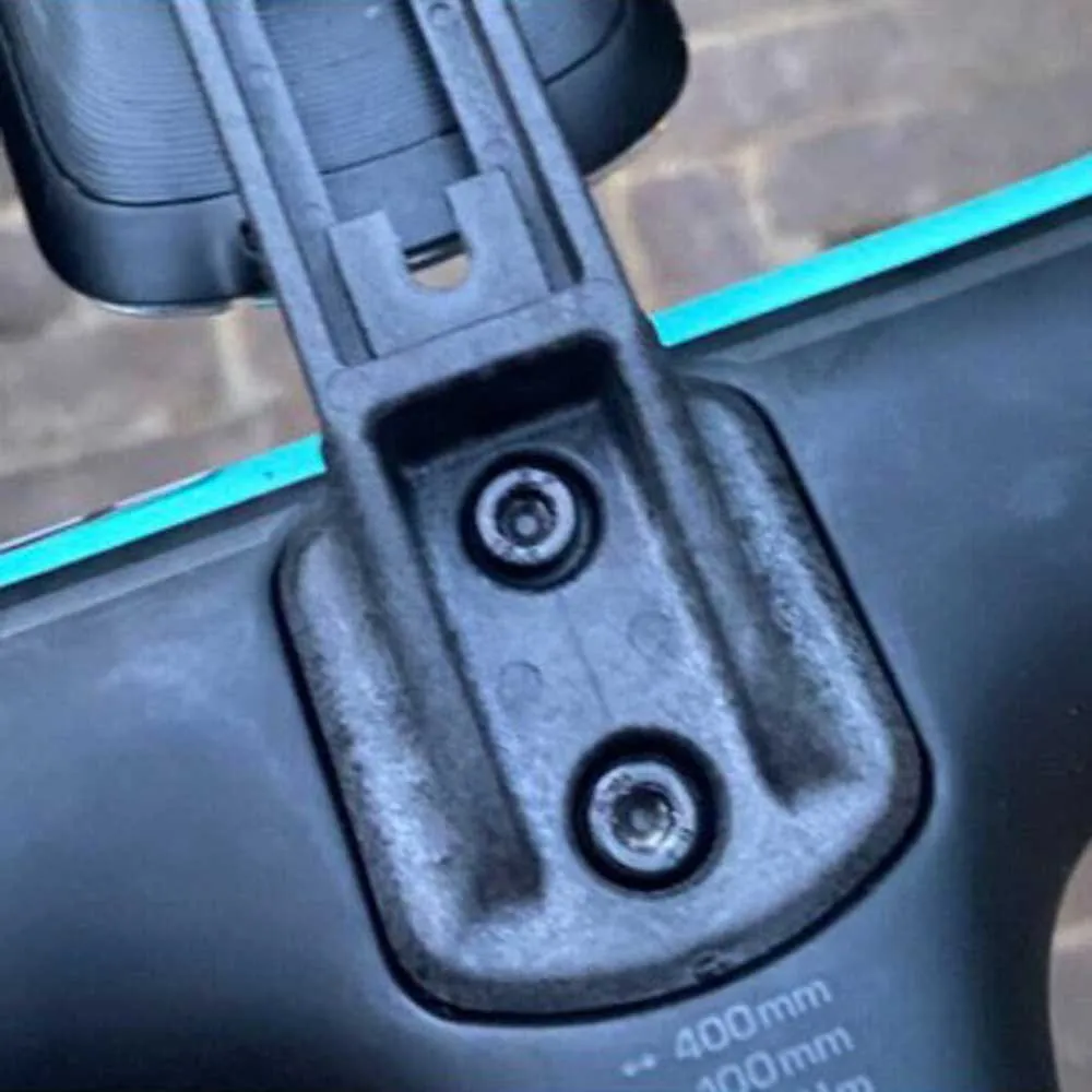 CloseTheGap Hidemybell Styrfäste För Cykelcomputer, Black, One Size