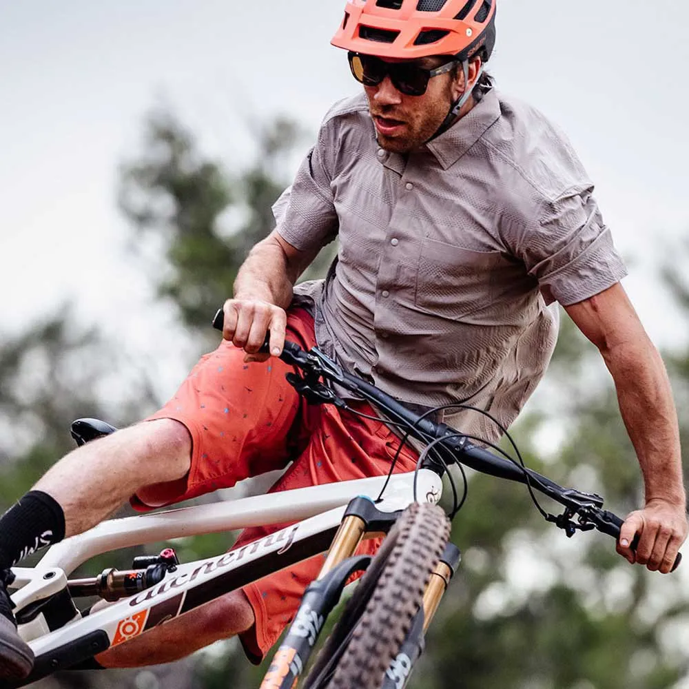 Club Ride Mountain Surf Shorts, Ochre Print Club Ride Mountain Surf Shorts, Ochre Print