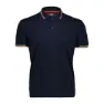 CMP 30d8408 Kortärmad Polotröja, Black blue
