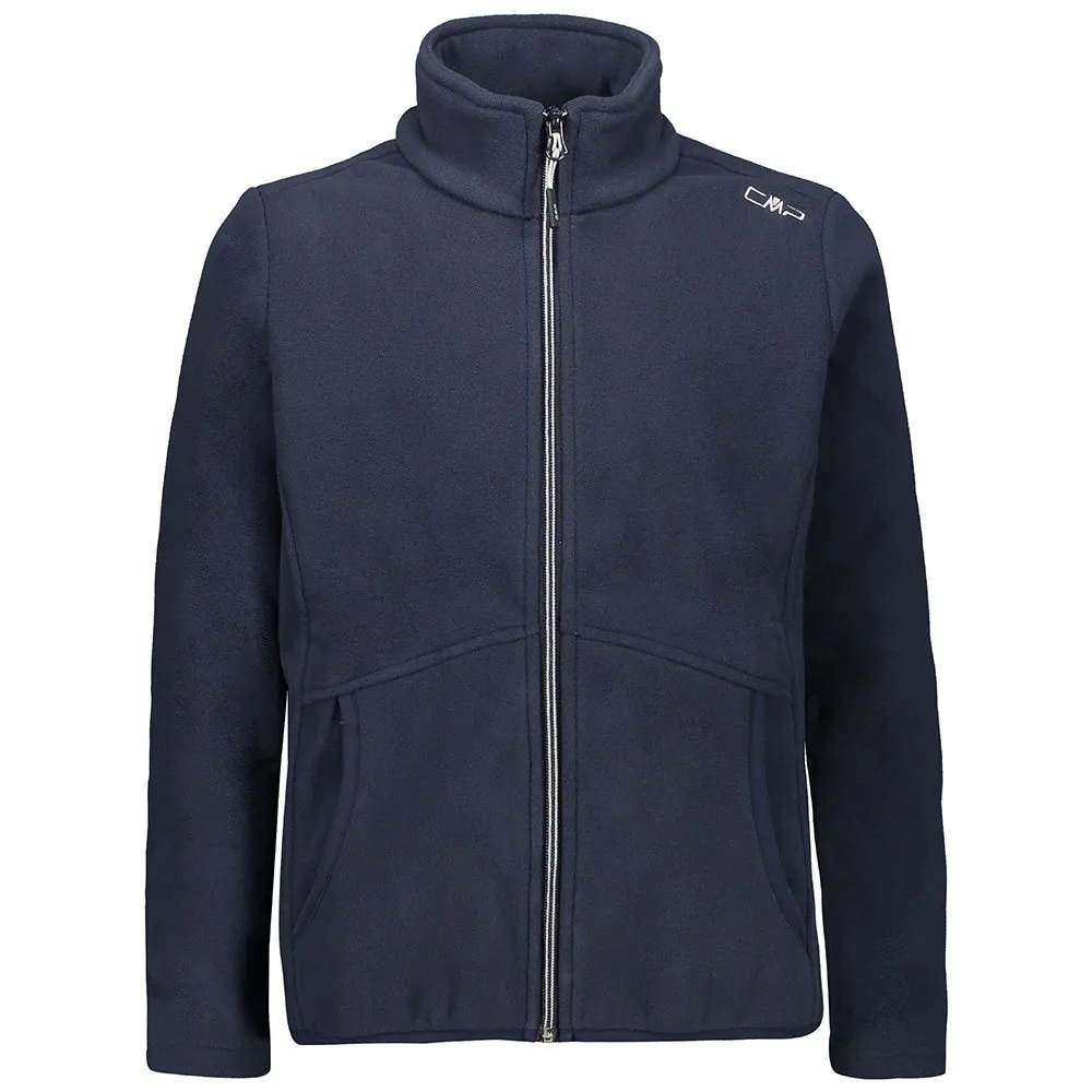 CMP 30h2225 Fleecejacka Med Dragkedja, Black blue, 3Y