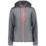 CMP 30h9796 Fleecejacka Med Huva, Anthracite