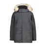CMP 30k1414 Snaps Hood Parka, Antracite, 10Y