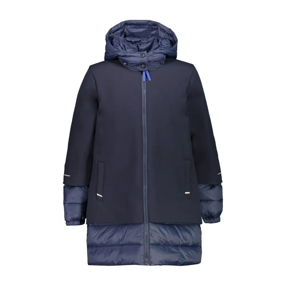 CMP 30k2005 G Fix Hood Softshelljacka, Black blue, 16Y